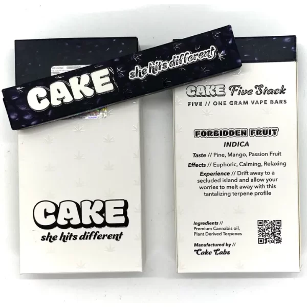 Forbidden Fruits Cake Disposable