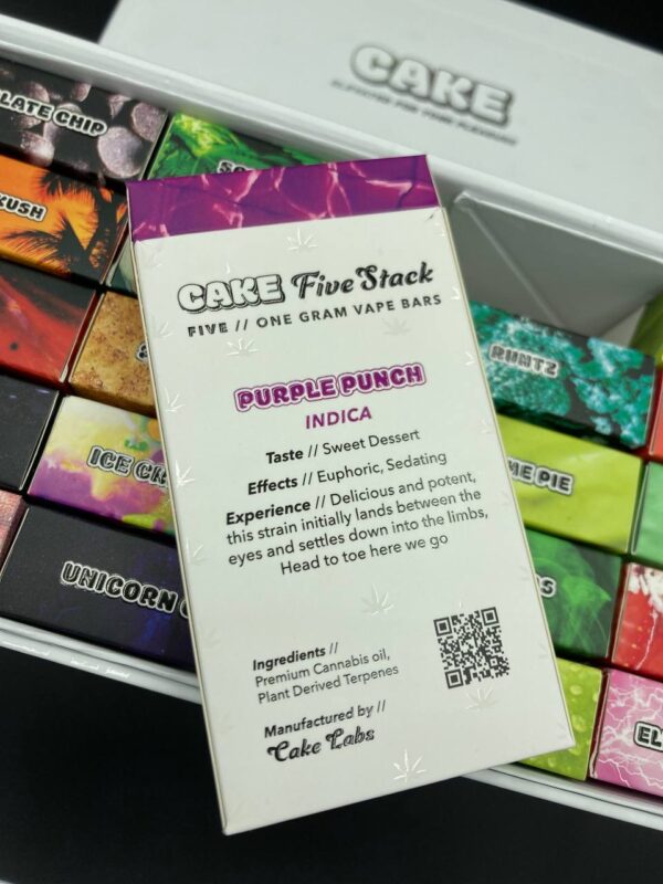 Buy Purple Punch Cake Disposable